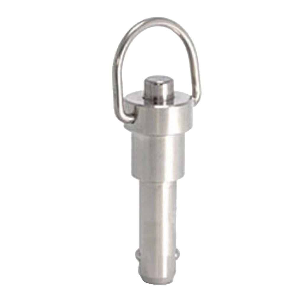 3 Pcs Stainless Steel Push Button Pins, Diameter 6mm, Length 15mm, Durable