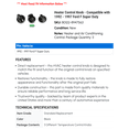 thumbnail image 2 of Heater Control Knob - Compatible with 1992 - 1997 Ford F Super Duty 1993 1994 1995 1996, 2 of 2