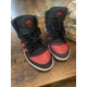 thumbnail image 2 of Ad-id-as Originals Top Ten Hi Men's Size 7 .5 Shoes Black/Red/White, 2 of 6