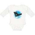 thumbnail image 3 of Inktastic Ice Skating Sports Boys Long Sleeve Baby Bodysuit, 3 of 5
