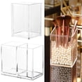 thumbnail image 2 of Make Up Organizer Plastic Makeup Brush Pot Storage Acrylic For Cosmetics Holder, 2 of 6