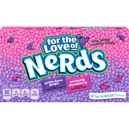 Nerds Grape and Strawberry Candy, 5 Oz., 12 Count