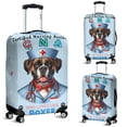 thumbnail image 2 of Just a Certified Nursing Assistant Cna Who Loves Her Boxer Travel Luggage Cover Boxers Dog Lover Gifts Idea Suitcase Dust Protective Decor - 00003, 2 of 5