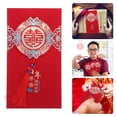 thumbnail image 4 of Weiweiguan 12 Pcs Enveloppes Rouges de Mariage Sacs en Papier Créatifs Fournitures de Mariage, 4 of 7