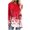 Red, variant on 2025 Clearance under $5 asdoklhq Womens Plus Size Tops Clearance,Women's Casual Christmas O-Neck Printed Long-sleeved Gegular Blouse Pullover Tops