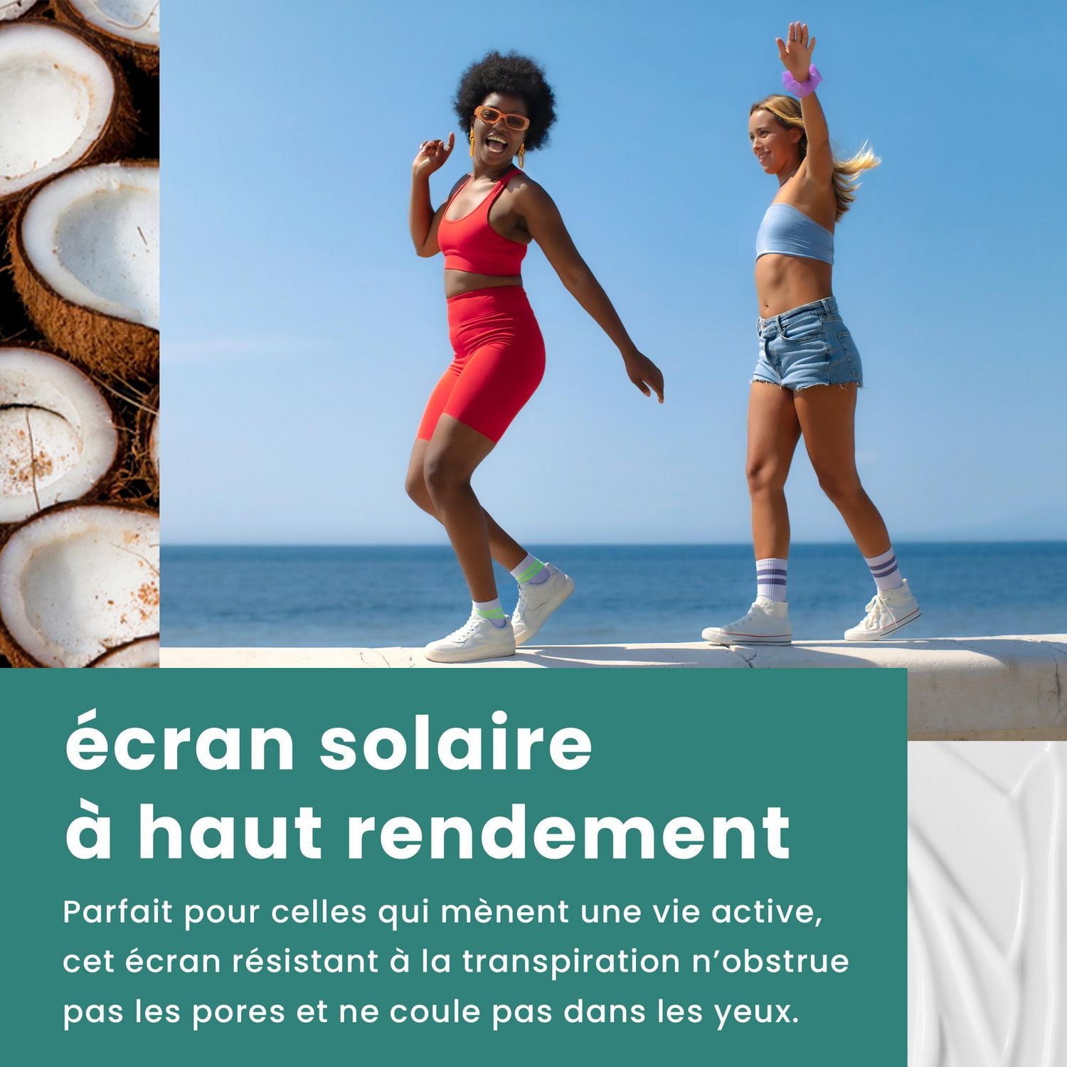 Lotion écran solaire Island Sport de marque Hawaiian Tropic, FPS 50 240 mL