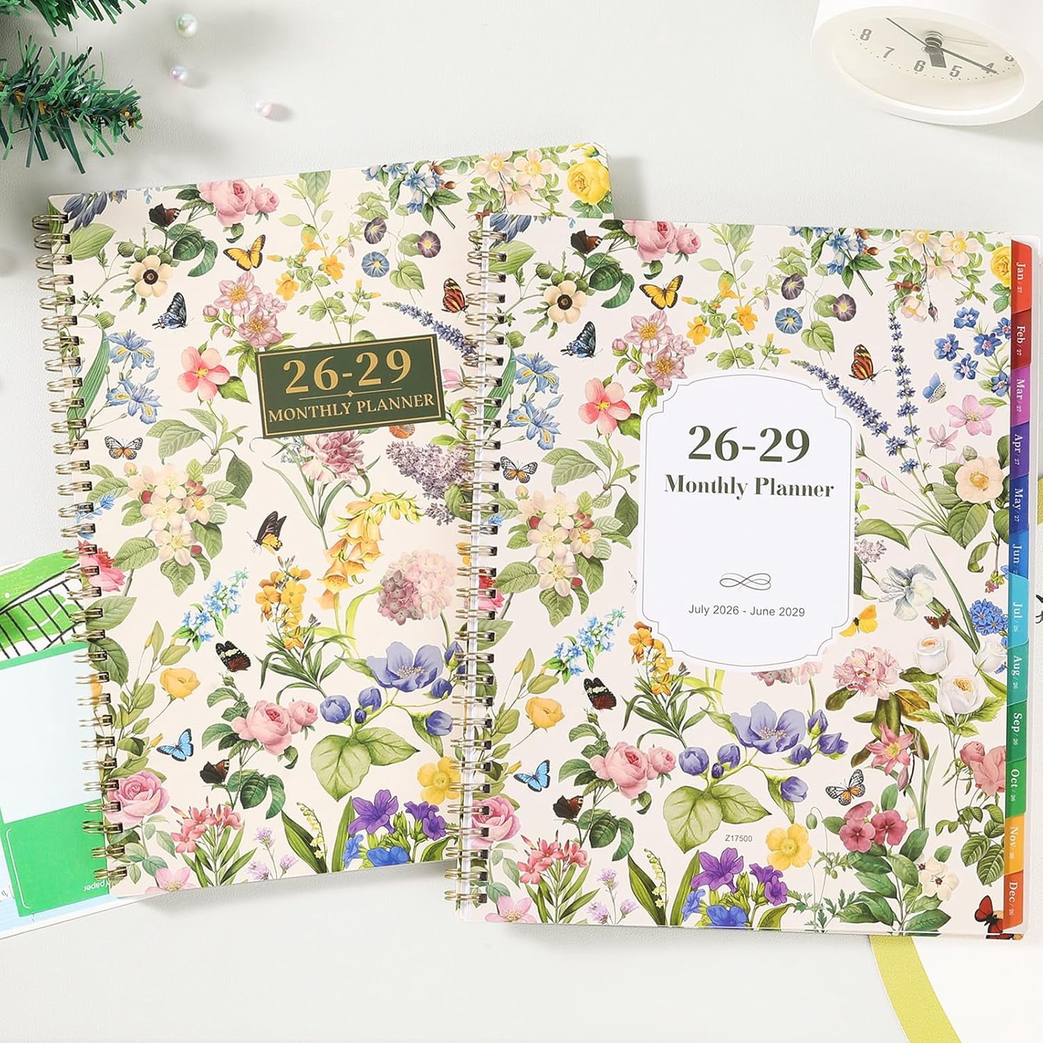 Monthly Planner 2026 To 2029, 3 Year Calendar Planner, July 2026 To June 2029, 8.5 x 11 Inch Large Format, Monthly Layout, Tabs and Pocket
