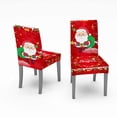 thumbnail image 3 of facefd 140*180CM Christmas Tablecloth Chair Cover Set Christmas Decorations Waterproof Christmas Dinner Table Decor for Restaurant Terrace, 3 of 4