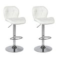 thumbnail image 1 of Nicer Furniture White Tripatch Bar Stool, 1 of 1