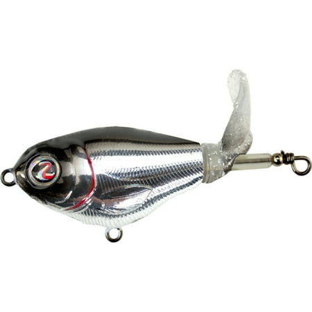 River2Sea Whopper Plopper 75 3 Topwater Fishing Lure Chrome & Black 9/16 oz. R2WPL7544