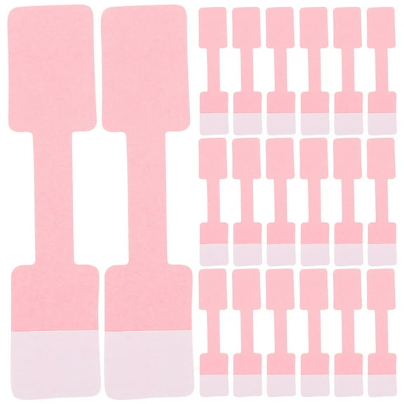 Raindrops 200 PCS Jewelry Price Label Stickers Tag Self Adhesive Pink