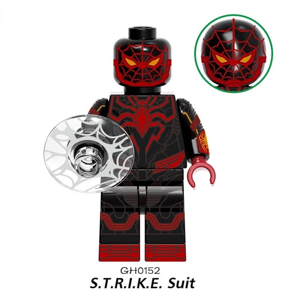 A Través Del Spider-Verse Super Heroes Gwen Stacy Punk Spot Jessica Drew India Personaje Acción Mini Bloques De Construcción Figura Juguetes Niños Regalo