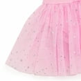 thumbnail image 5 of Toddler & Little Girls' Ballet Leotard Dress - Ruffle Sleeves, Shiny Tutu Skirt - Ballerina Stage Outfit, 5 of 6