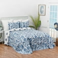 thumbnail image 5 of Blue Coast Shells Queen Reversible Bedspread, 5 of 9