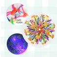thumbnail image 1 of Bola de lanzamiento para niños, bola que se encoge con flores, Mini anillos de juguete esféricos, pelota expansible elástica, juguetes para niños y adultos, 1 of 5