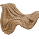 thumbnail image 2 of Manta de forro polar para sofá, 140 x 90 cm, suave, cálida y esponjosa, color crema, decorativa y regalable, a rayas, de nailon., 2 of 6