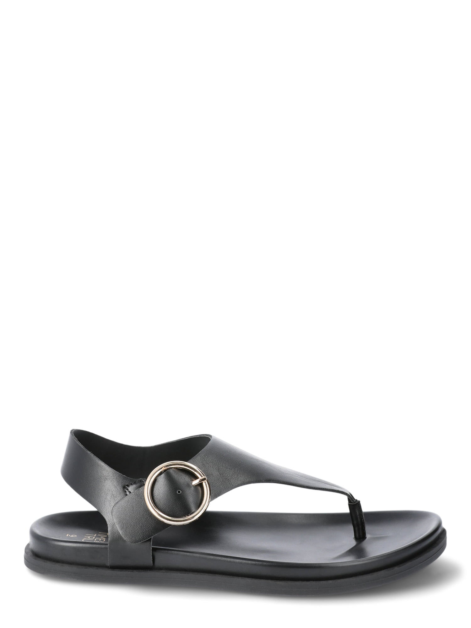 Time and Tru Women's Minimalist Buckle Sandals