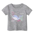thumbnail image 5 of Zszcpp Graphic T Shirts For Newborn Girl Vogue Tee Short Sleeve Simple Cute Ocean Animal Print T-Shirt Blouse Girls Tops, 5 of 5