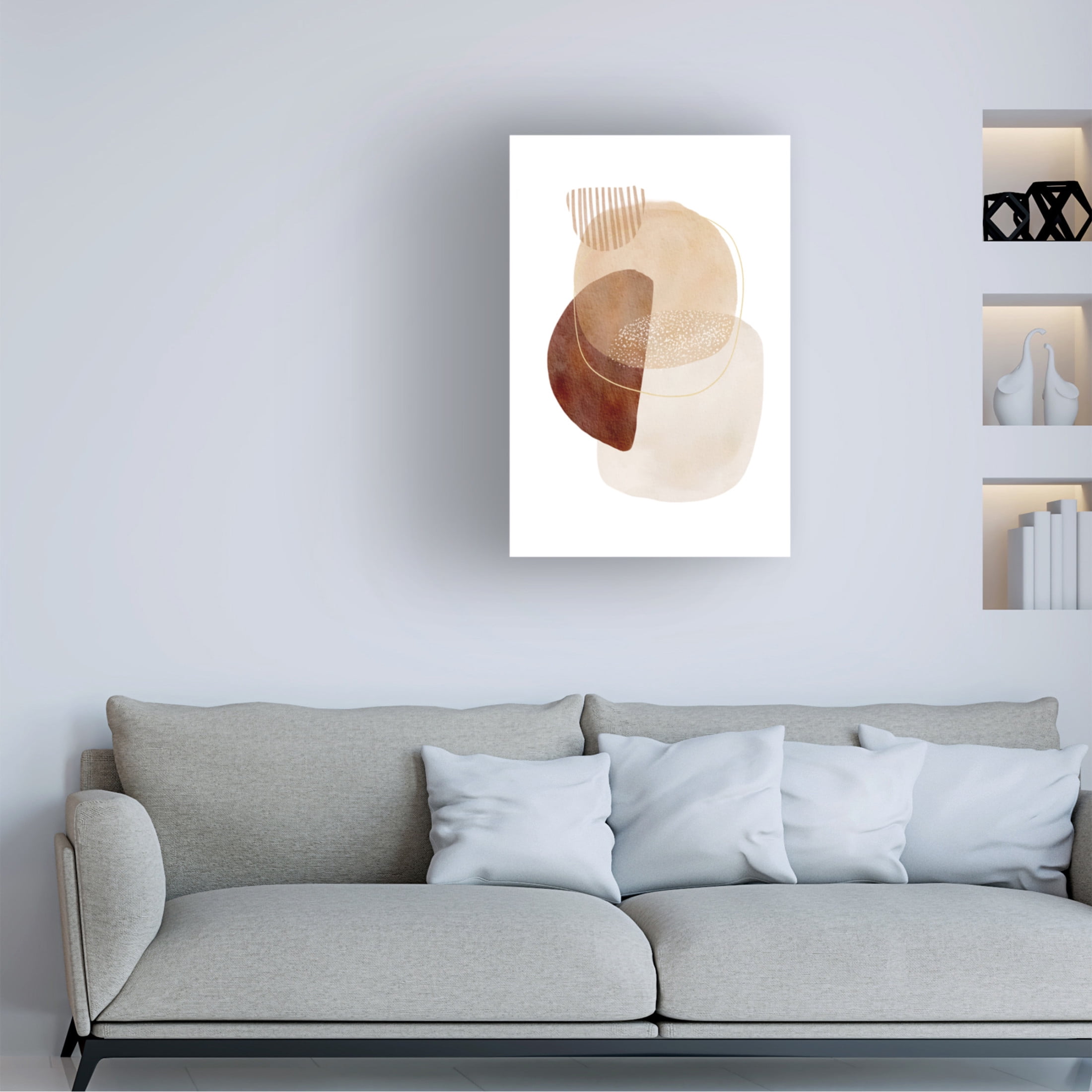 Trademark Fine Art Melloi Art Prints 3027 Canvas Wall Art