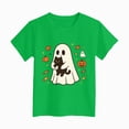 thumbnail image 5 of CAUYDY Kid Girl Boy Halloween Shirts Graphic T-Shirt Funny Spooky Season Outfit Fall Short Sleeve Tees Tops,3-4 Y, 5 of 7