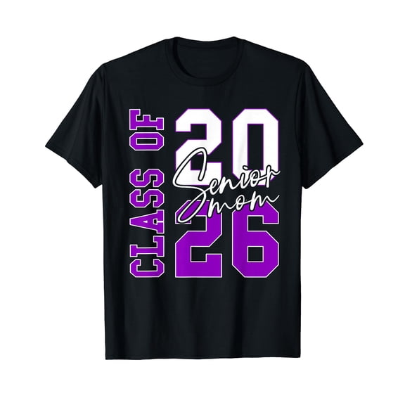 Senior 2026 Class of 2026 Purple Graduation 2026 Senior 26 T-Shirt