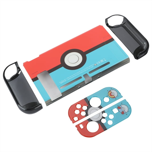 Carcasa protectora para juegos, carcasa para reemplazo de máquina dedicada, color rojo y azul