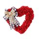 thumbnail image 3 of Guirnalda de corazón para el Día de Valentín, adorno colgante para puerta de entrada de festival., 3 of 8