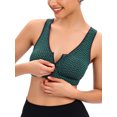 thumbnail image 1 of LELINTA Front Closure Sports Bras Women Cotton Ultra Soft Cup Everyday Sleep Bras Front Closure Cotton Sports Bras for Women Girls, 1 of 7