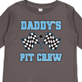 thumbnail image 4 of Inktastic Daddys Pit Crew Boys Racing Boys Long Sleeve Toddler T-Shirt, 4 of 5