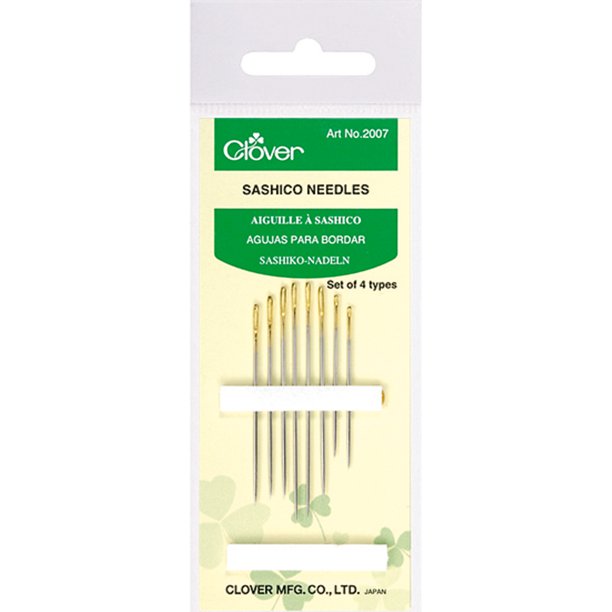 Clover Sashico NeedlesAssorted Sizes 8/Pkg
