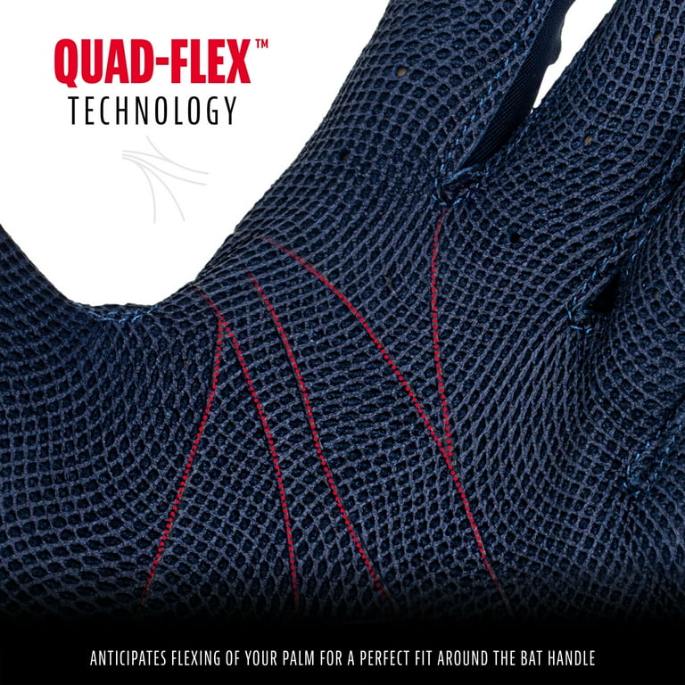 Franklin Sports MLB Batting Gloves - CFX Pro Chrome Adult + Youth