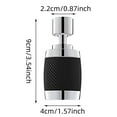 thumbnail image 2 of Universal Swivel Faucet Extender 3 Modes Stainless Steel Kitchen, 2 of 5