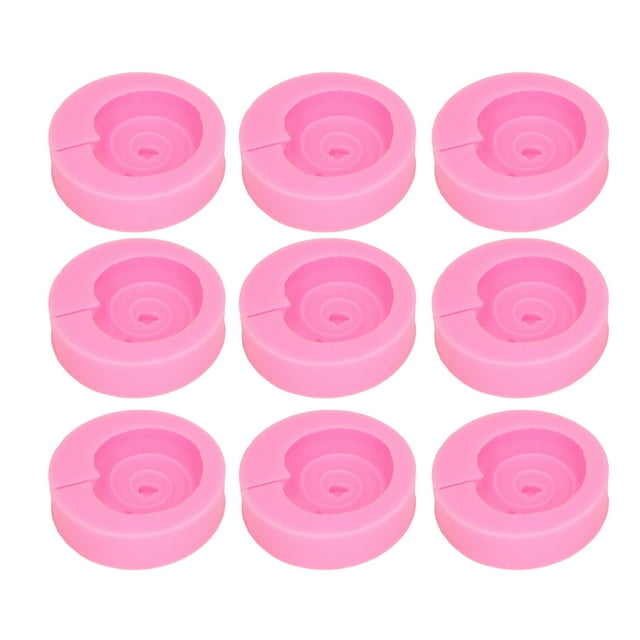 Molde de silicona para galletas, 10 piezas de moldes de silicona para galletas, herramientas para hornear de bricolaje, molde para hornear galletas diseñado a la perfección