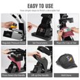 thumbnail image 3 of Gorro PowerPress Machine Heat Press para tapones con 2 platos, 3 of 8