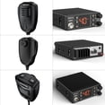 thumbnail image 3 of Radioddity CB-606 PRO CB Radio, AM/FM/PA Mobile Transceiver with 4W Power Output, 2.2&rsquo;&rsquo; Amber Color Display, Instant Emergency Channel 9/, 3 of 9
