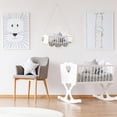 thumbnail image 3 of Mirror Decorative Mirrors for Wall Acrylic Nursery Aesthetic Room Wooden Child Baby, 3 of 6