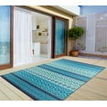 thumbnail image 6 of Fiesta Premium Quick Dry Reversible Indoor/Outdoor Plastic Rug, 98" x 122", 6 of 8