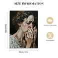thumbnail image 2 of NJEUXUS Funny Bathroom Canvas Wall Art Oil Painting Poster Toilet Picture Print Humor Scent Art Wall Decor Bathroom Apartment Aesthetic Gift, 2 of 5