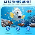 thumbnail image 3 of BESTSKY Robotic Swimming Bait, 5.5 Inch Electronic Fishing Lures for Bass, Bluegill, Robotic Swimbaits for Saltwater & Freshwater, 3 of 7