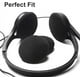 thumbnail image 5 of 12 almohadillas de espuma negras para auriculares de 50 mm, 5 of 5