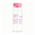 thumbnail image 3 of 3 Pcs 500ml Transparent Plastic Water Bottle, Tight Seal Screw Lid, Reusable Drinking Cup, Lightweight Travel Tumbler, Compact Portable Design, Smooth Round Rim for Daily Use, Gym and Outdoor Sports, 3 of 4