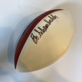 Bo Schembechler Signed Football JSA COA Michigan Wolverines RARE