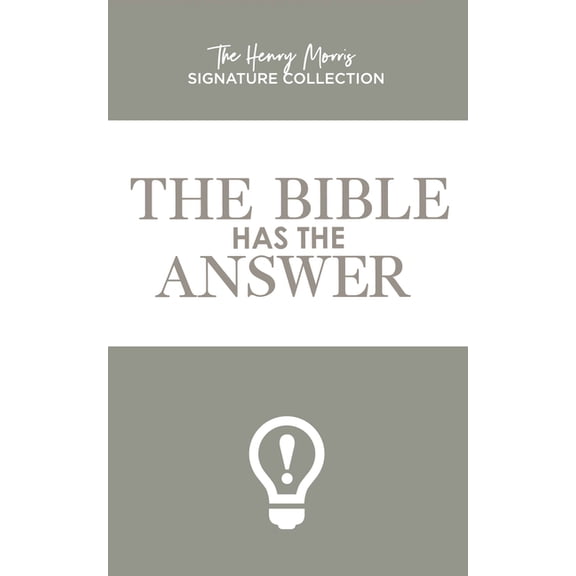 The Bible Has the Answer, (Paperback)