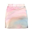 thumbnail image 6 of Wxolcjlv Womens Gradient Skort High Waist Built‑In Shorts Active Outdoor Sport Bottoms, 6 of 7