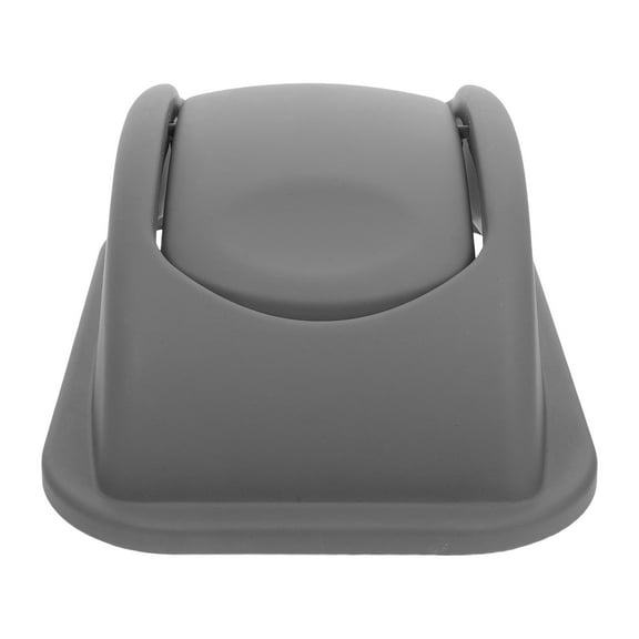 Masteelf Plastic Trash Can Lid 38.00X27.00X15.00CM Dark Grey