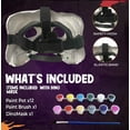 thumbnail image 6 of DIY Dinosaur Mask Dino Mask Kit White Hard Plastic Dinosaur Mask with Moveable Jaw and Paint Set, Velociraptor, T-Rex, Halloween Dino Mask, Jurassic, Furry Mask, Dragon Mask, 6 of 10