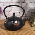 thumbnail image 1 of Ymiko 0.3L Tea Kettle, Iron Tea Kettle, No Rust Gift Decoration Elegant Corrosion Resistance Durable For Office Home, 1 of 8