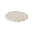 thumbnail image 3 of PPgejGEK Plush Round Area Rug 19.69 Inches Diameter Bubble Texture Floor Mat for Living Room Bedroom Bathroom Non-Slip Backing Soft Polyester Fiber Beige Gray Pink Green, 3 of 9