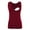 Wine, variant on Ohufall Nursing Tank Tops for Women Summer Solid Casual Sleeveless Maternity Shirts for Breastfeeding Women V-Neck Pregnancy Tanks