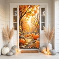 thumbnail image 6 of Thanksgiving Door Curtain Decoration, 35×71 Inch Polyester Door Cover, Festive Indoor Outdoor Party Decor, Suitable for Front Doors and Walls, 6 of 6
